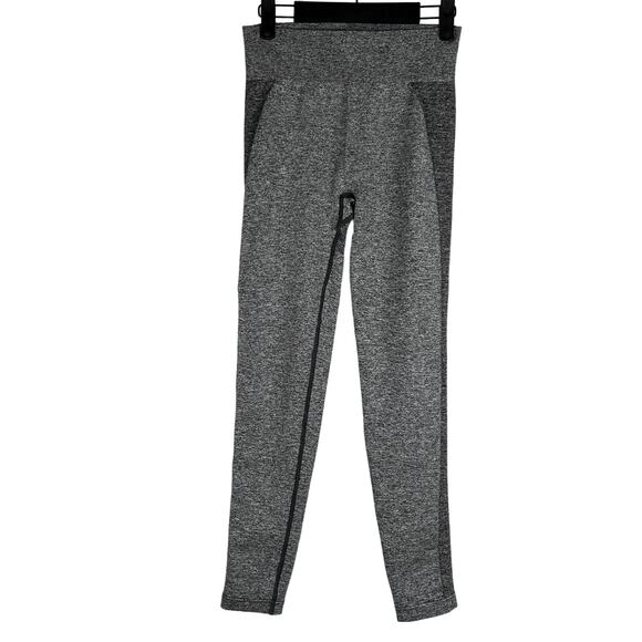 Gymshark Women size M Flex High-Waist Leggings Pink Logo Flattering Contour - Picture 1 of 7